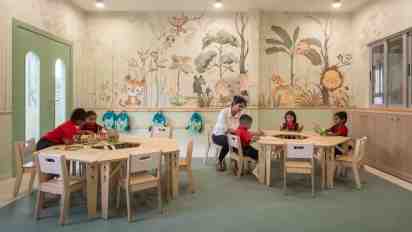 School Classroom in Sri Kumaran Children's Home Nursery