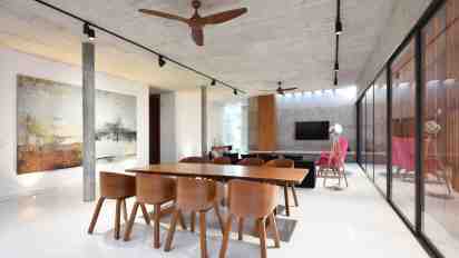 Dining Room In Totem House
