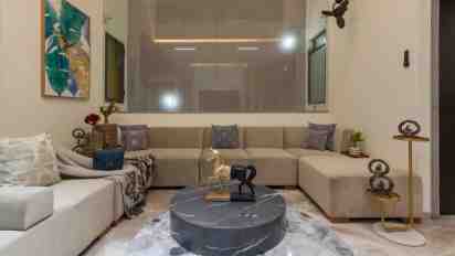 Living Room in Vinayak House
