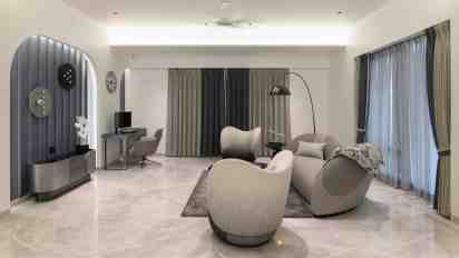 Living Room in Duplex Heaven Home