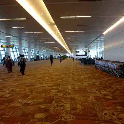Airport Interior of Indira Gandhi International Airport Terminal- 3