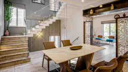 Dining Room in Pawde Residence