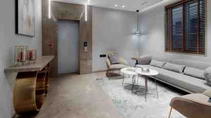 Living Room in Ishatvam Residence
