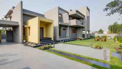 House Exterior of Maliwal Residence