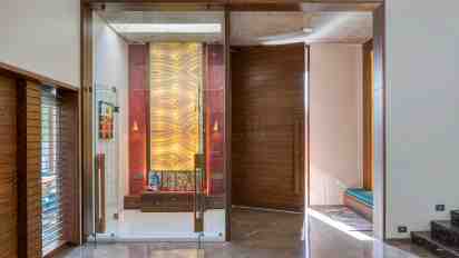 Pooja Room in Span House