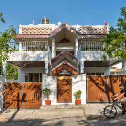 House Exterior Of The Courtyard House