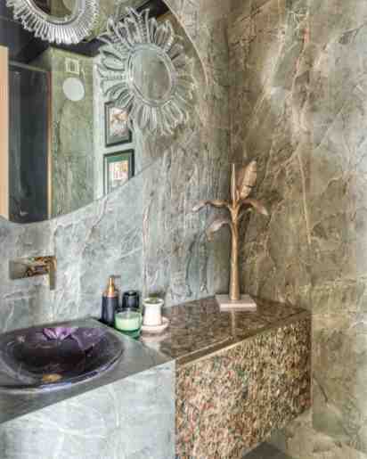 Powder Room In The World Crest Residence