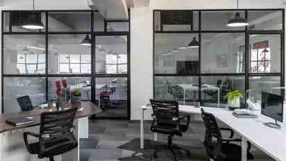 Office Workstation in Sony DADC Office