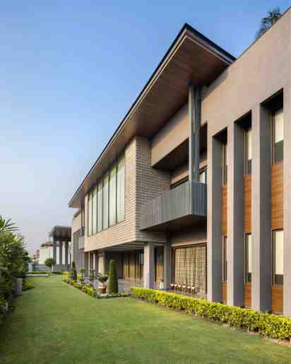 Backyard in Onkaar Residence