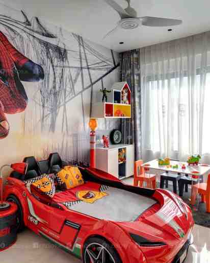 Bedroom in The Midas Touch Apartment
