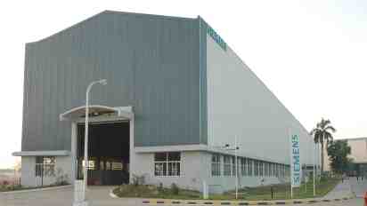 Factory Exterior of Siemens Turbines Factory