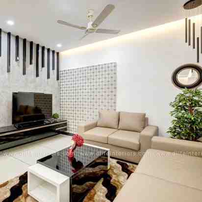 Living Room Designed by D'LIFE Home Interior