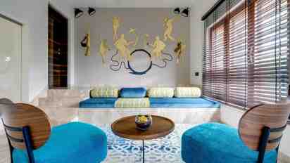 Living Room in Maliwal Residence