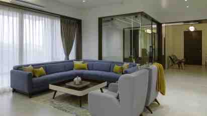 Living Room in Open House
