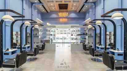 Salon Interior of Bonanza Men's Salon Twinstar