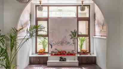 Pooja Room in Adobe Of Peace