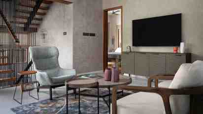 Living Room In Kavunngal Residence