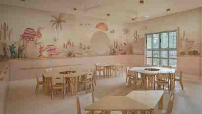 School Classroom in Sri Kumaran Children's Home Nursery