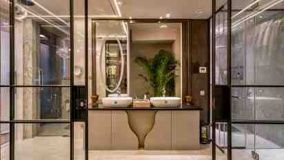 Bathroom in Palatial Penthouse