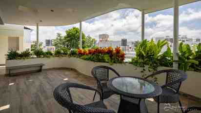 Terrace Gaden in Madhura Residence