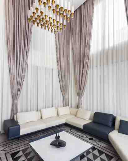 Living Room In Floating Garden House