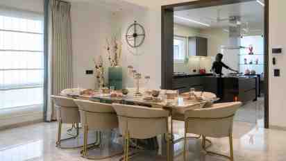 Dining Room in Duplex Heaven Home