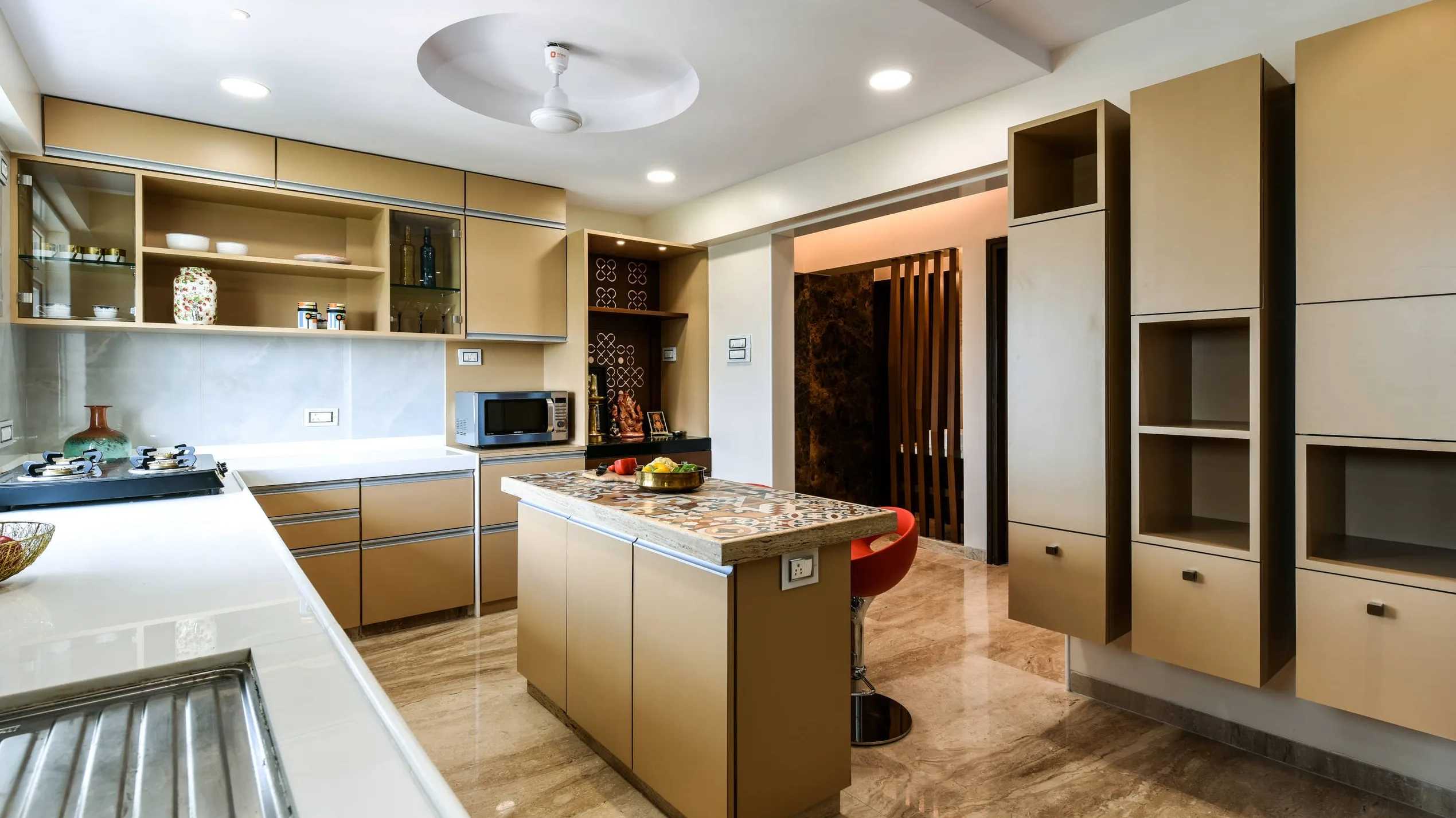 Kitchen in Suburban Apartment