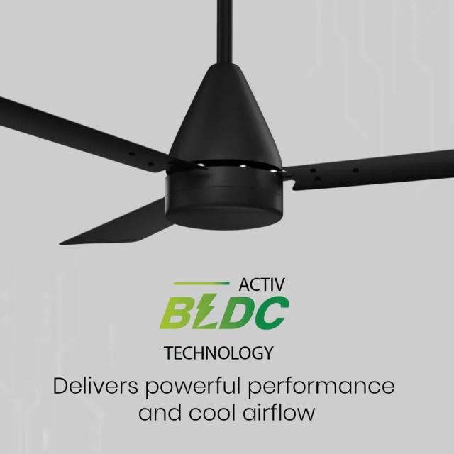 Crompton Energion Hyperjet smart BLDC Ceiling Fan - Matt Black 3