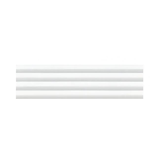 TheTilesHouse Linen White Fluted Matt Tile 3 x 12 Inch 1