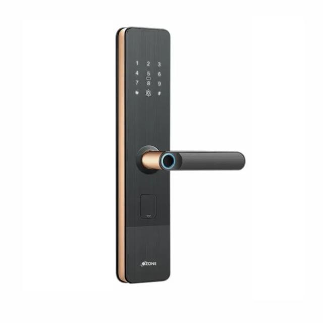 Ozone Smart Bluetooth Lock for Wooden & Metal Doors - Rose Gold 1