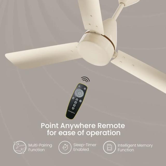 Crompton Energion Cookie BLDC Ceiling Fan -  Ivory 4