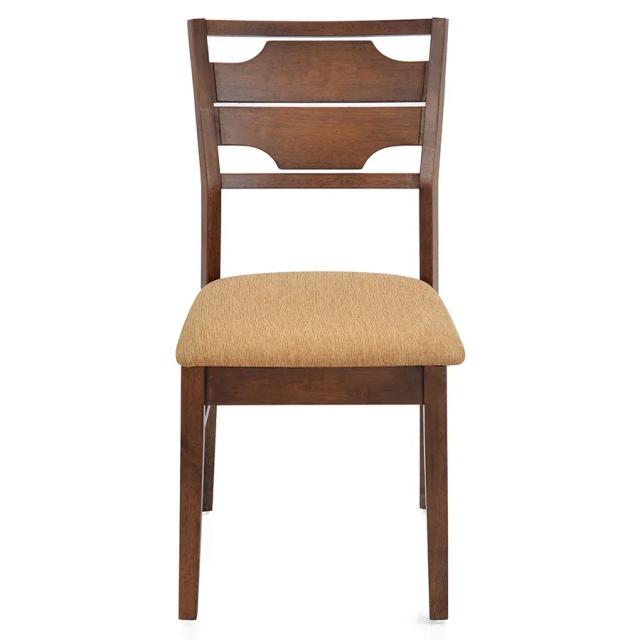Nilkamal Olenna Dining Chair with Cushion - Walnut 2