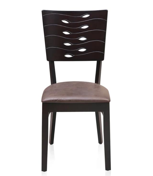Nilkamal Fern Dining Chair - Erin Brown 1