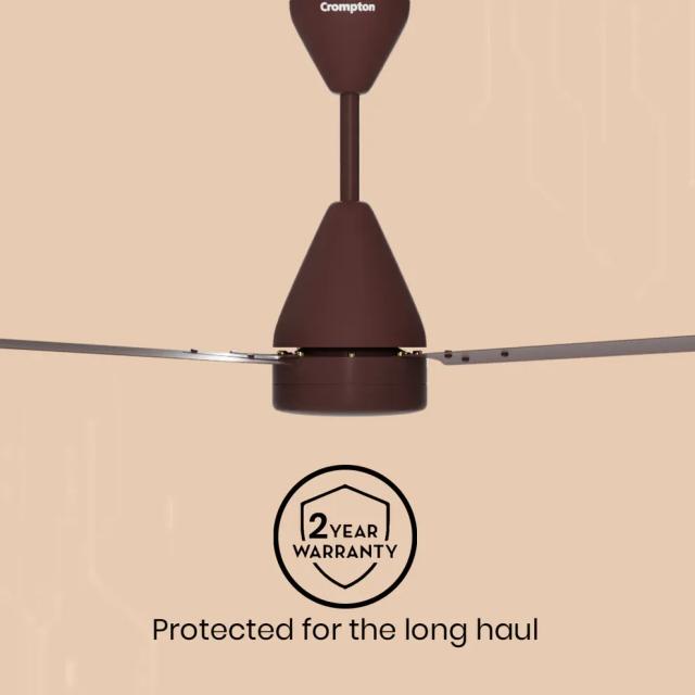 Crompton Energion Hyperjet smart BLDC Ceiling Fan - Brown 8