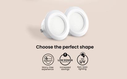 Crompton 3W Spot Eco Round Led Spotlight 5