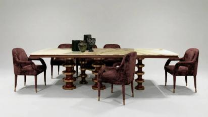 Diviana Dorian - Dining Table 5