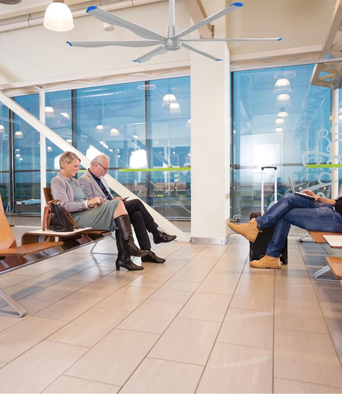 Marut Air HVLS Fans For Hotel Reception