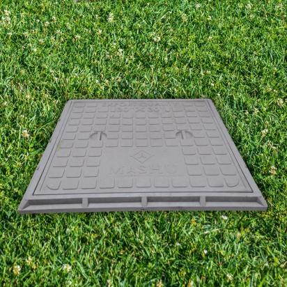 Mashu Heavy Duty Manhole Cover 12.53 Tons For All Purposes (30” x 30”)