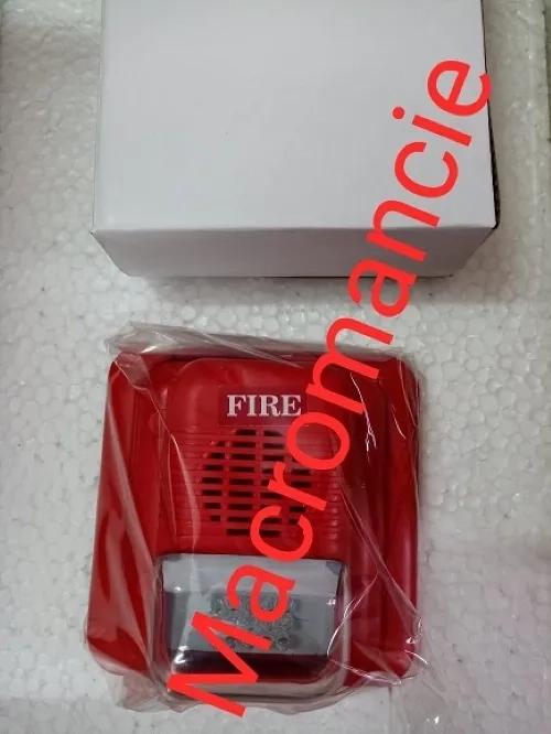 Macromancie Strobe / Flasher Hooter In ABS For Fire Alarm And Security Alarm 12-24 Volt DC 2