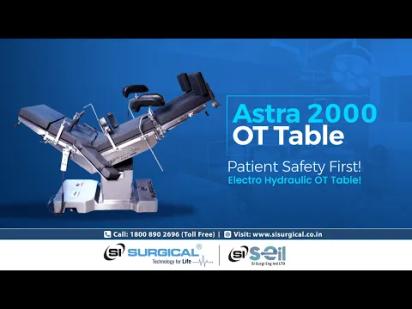 SI Surgical OT Table(P) - Astra 2000 video thumbnail