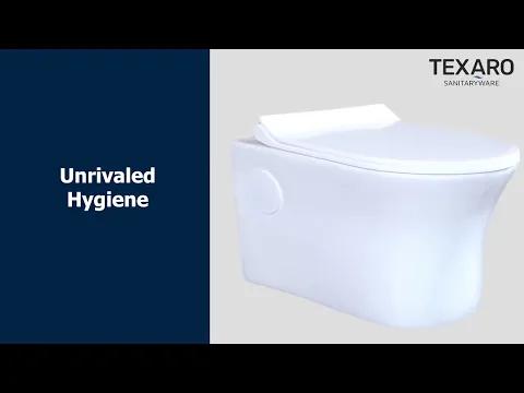 Texaro Nexa Wall Mounted Water Closet video thumbnail