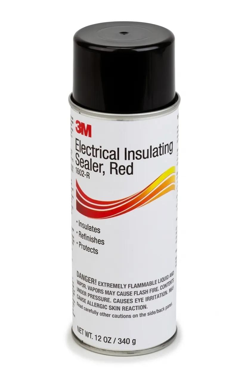 3M™ Electrical Insulating Sealer 1602-R, 12-oz Can, Red, 12/Case