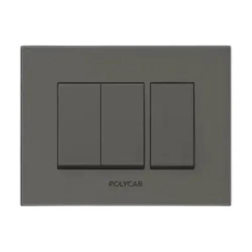 Polycab Caprina - 4m Grid Frame+Cover Levana (Mag.Grey)