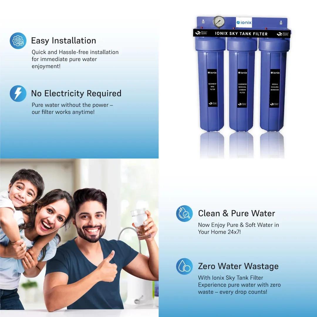 Ionix Sky Tank - Mainline Water Filter 3