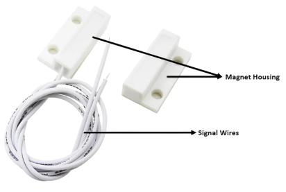 Quartz Components MC-38 Door Window Sensor Magnetic Switch Home Alarm System by Quartz Components : Colours available: White 7 7