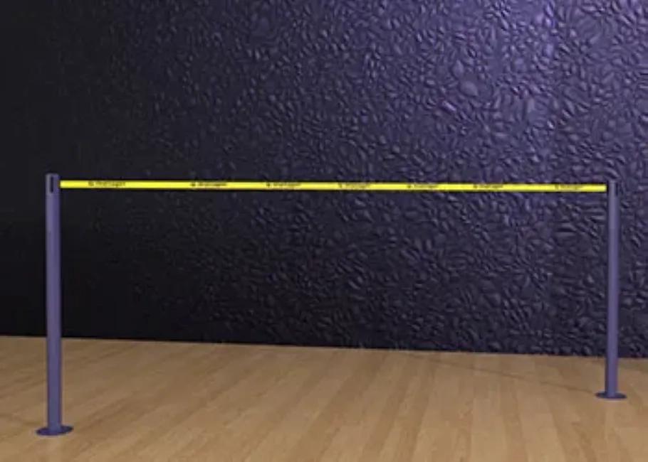Q-Manager Belt Post - Floor Mount 2