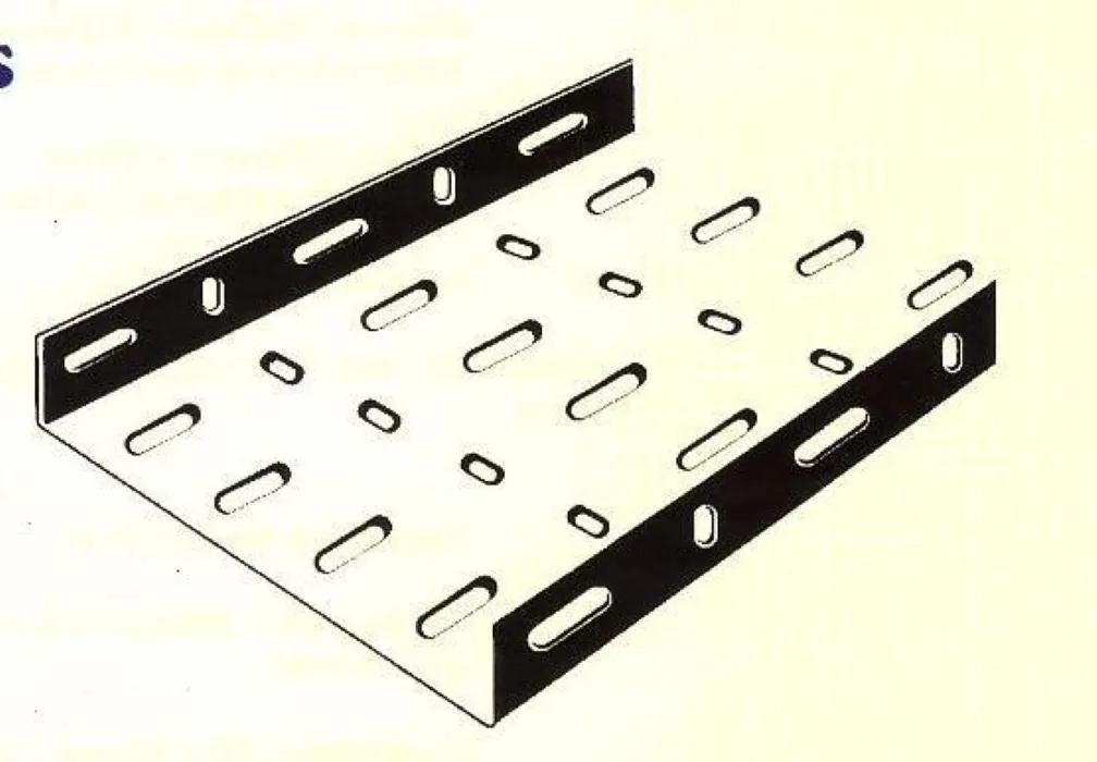 Delta Storage Perforated Type Cable Tray