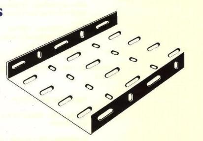 Delta Storage Perforated Type Cable Tray by Delta