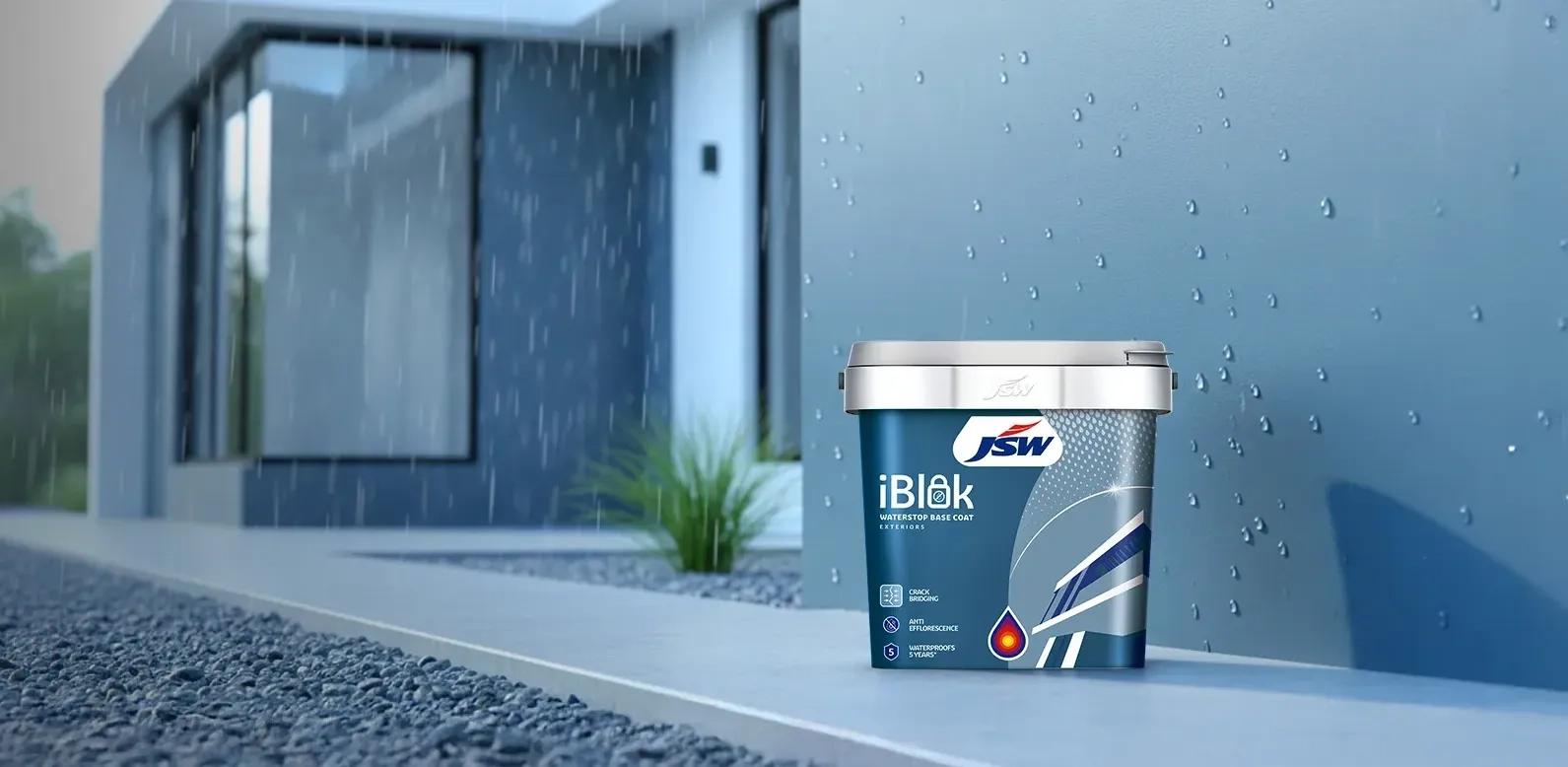 JSW Paints iBlok Waterstop Base coat - Exterior