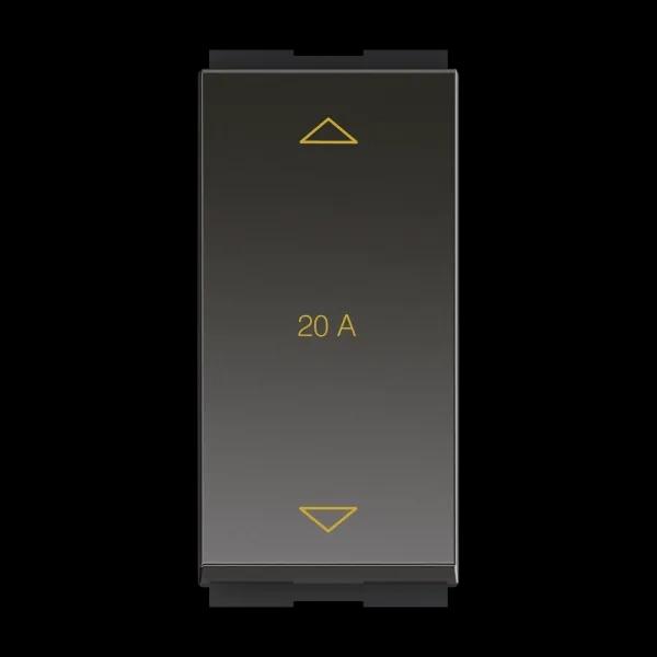 GM Modular Smart Switch 20AMP 2 Way Switch AA 1 011 - Graphite Magnesia